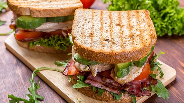 Chicken Avocado Bacon Sandwich