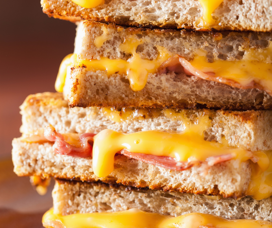 Soup and a Grilled Cheese Sandwich - The Ultimate Comfort Food.